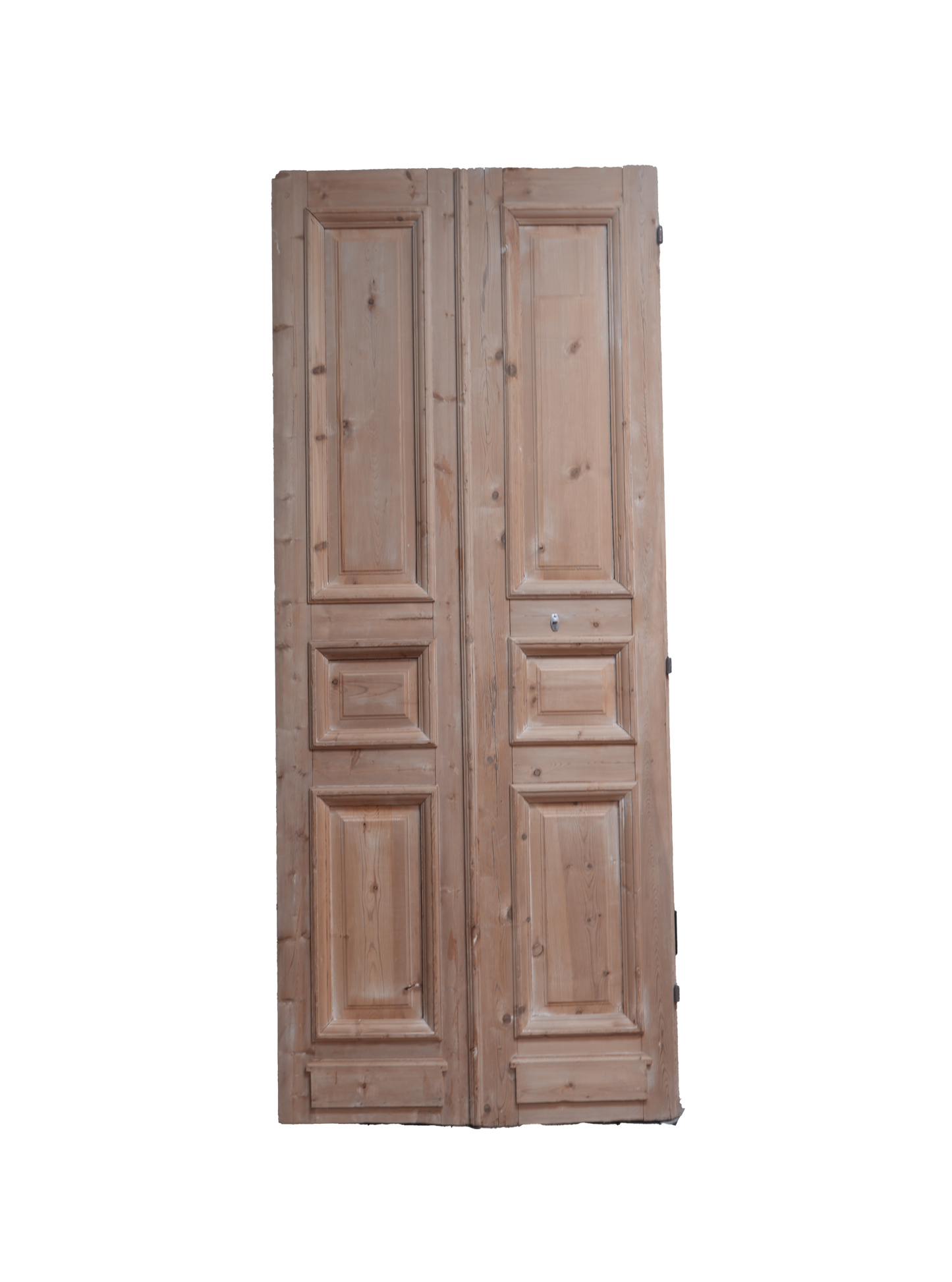 Three Raised Panel Antique French Door AG233