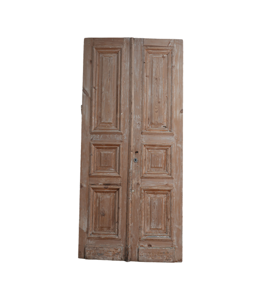 French Raised Panel Antique Door AG256