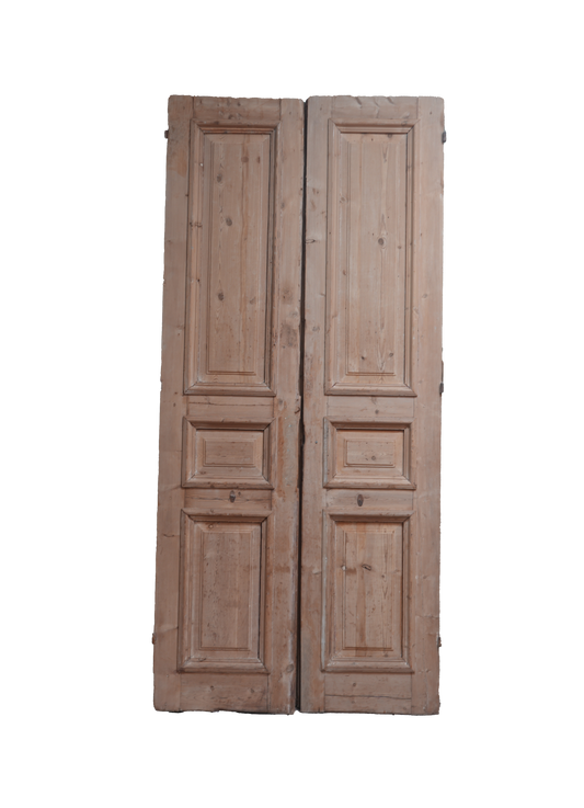Three Raised Panel French Antique Door AG276