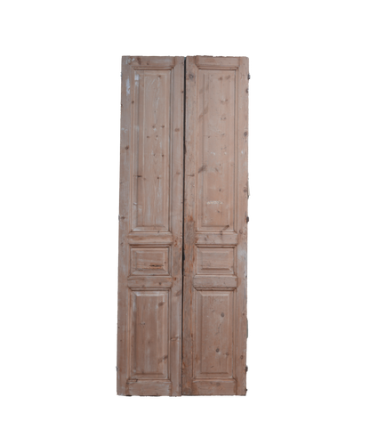 Three Inset Panel French Antique Door AG295