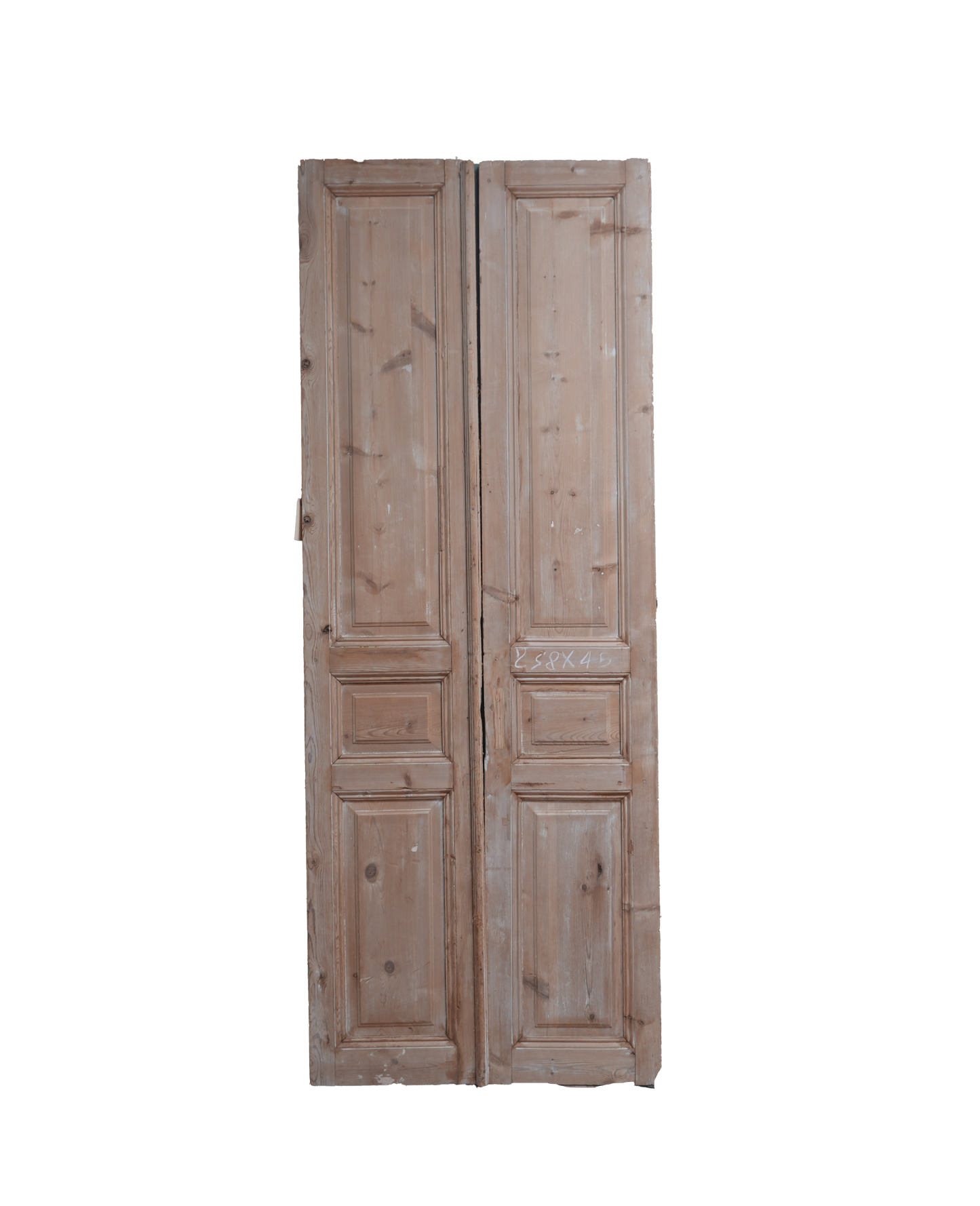 Three Inset Panel French Antique Door AG295