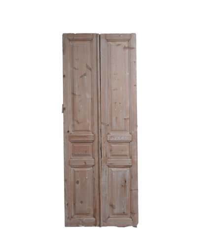 Three Inset Panel French Antique Door AG295