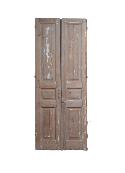 Three Inset Panel French Antique Door AG299