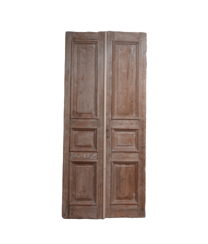 Three Raised Panel French Antique Door AG319