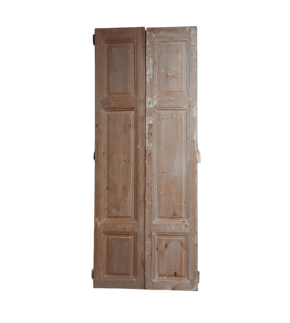 French Inset Panel Antique Door AG326