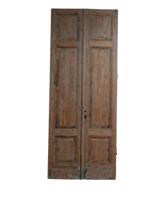 French Inset Panel Antique Door AG327