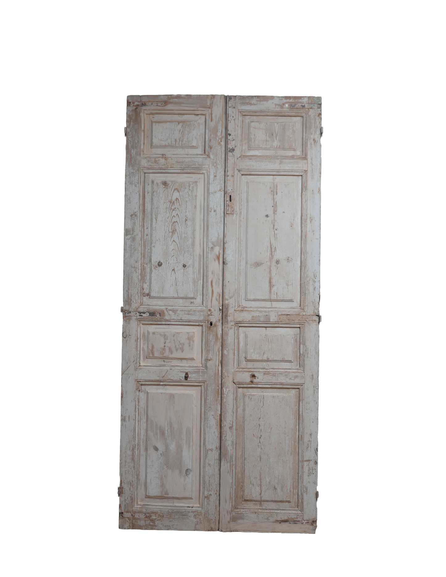 French Inset Four Panel Antique Door AG350