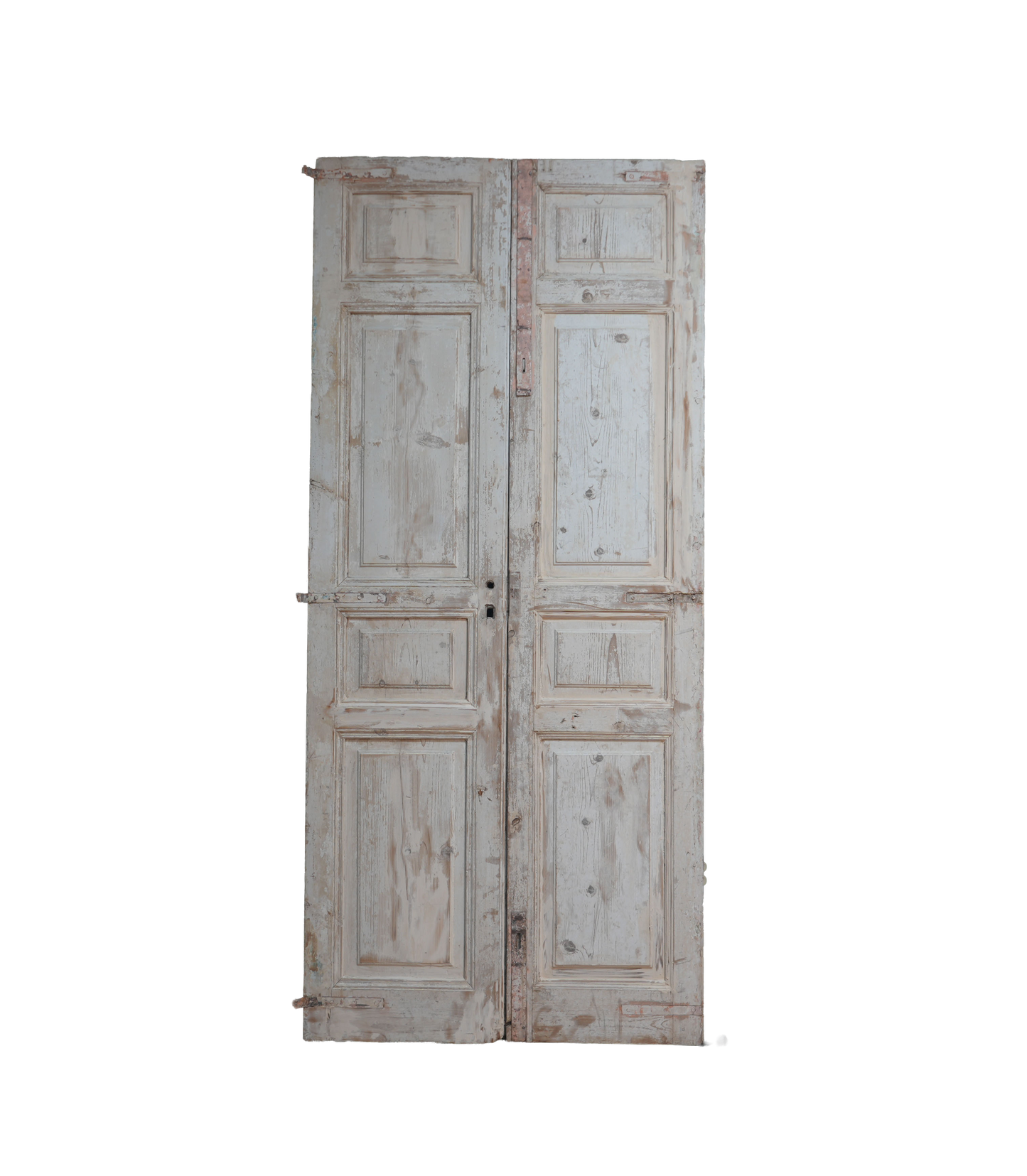 French Inset Four Panel Antique Door AG351