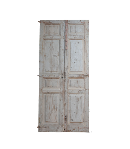 French Inset Four Panel Antique Door AG351