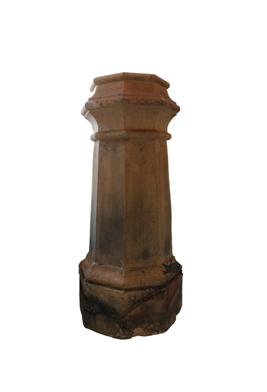 Antique Clay Chimney Cap ZZ055