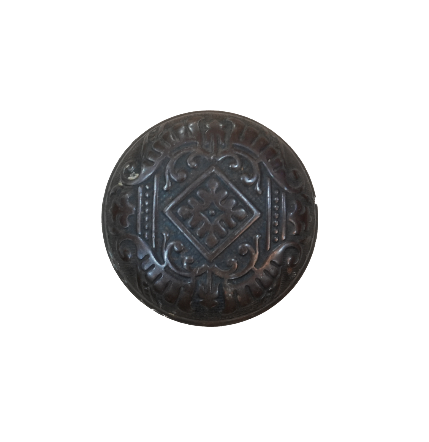 Antique Brass Door Knob Front