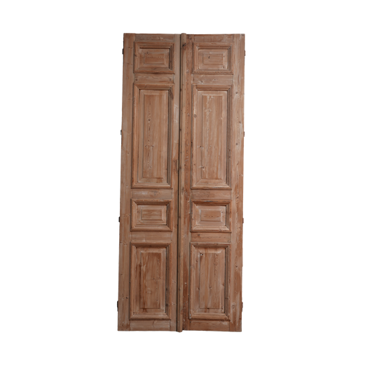 Antique door with 4 raised panels