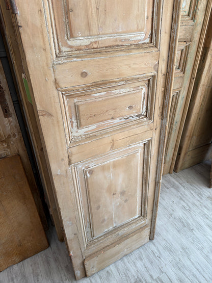 Double Inset French Antique Door AC005