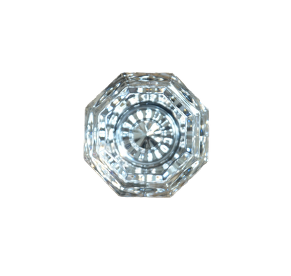 Baldwin Glass Round Ornate Dummy Knob ZZ033