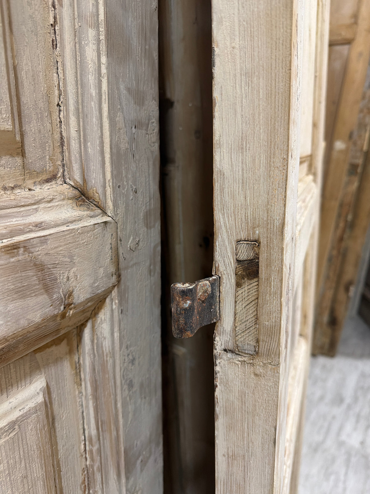 Antique French Door with inset panels 49x94x1.75