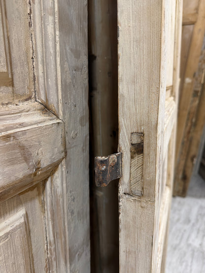 Antique French Door with inset panels 49x94x1.75