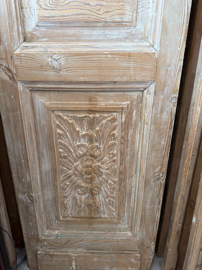 French Raised Panel Iron Antique Door AG250