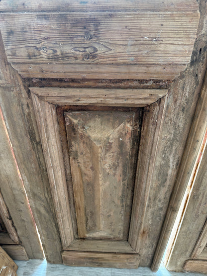 Quad Glass French Antique Door AA020