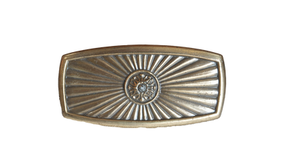 Satin Brass Ornate Cabinet Pull ZZ051