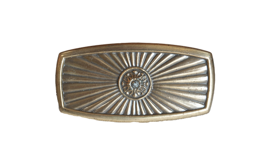 Satin Brass Ornate Cabinet Pull ZZ051