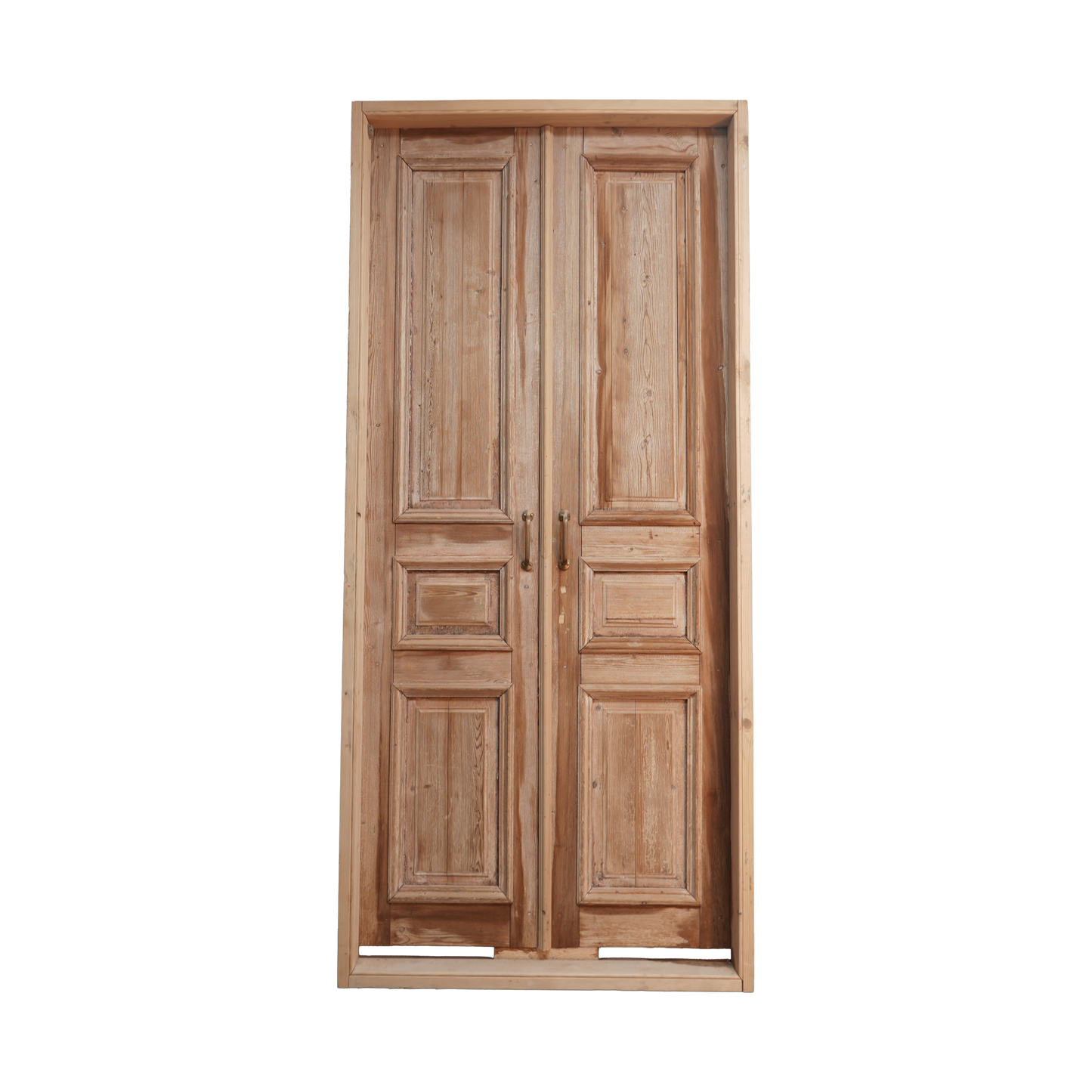 Double Raised Panel French Door AA041