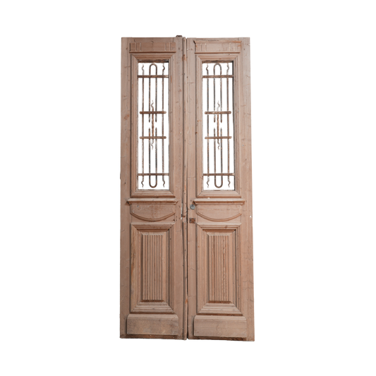 Double Iron French Door AA058