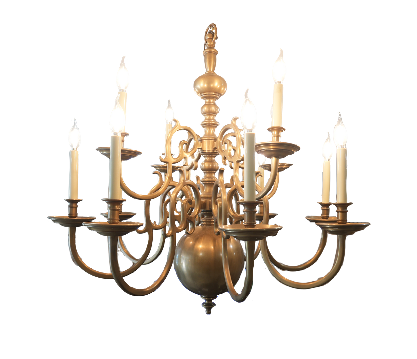 Visual Comfort Gold Chandelier ZZ005