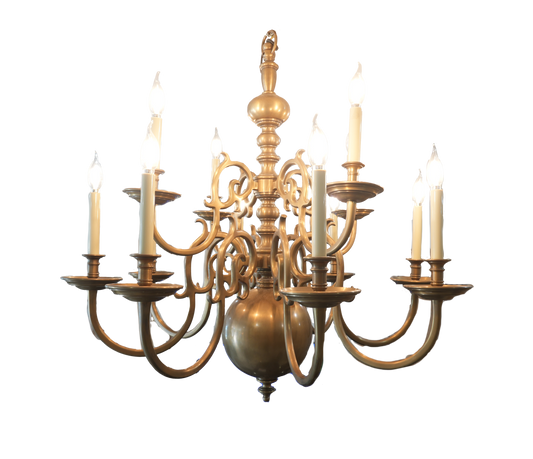 Visual Comfort Gold Chandelier ZZ005