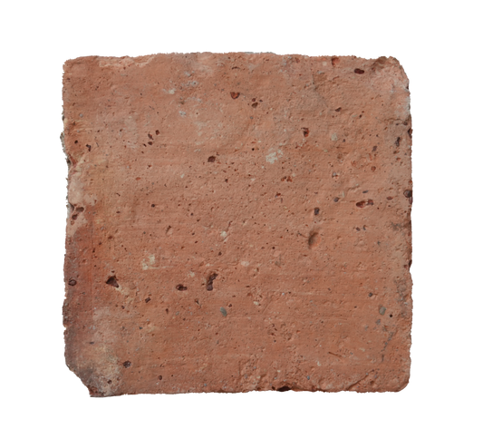 Small Square Antique Terracotta Tile