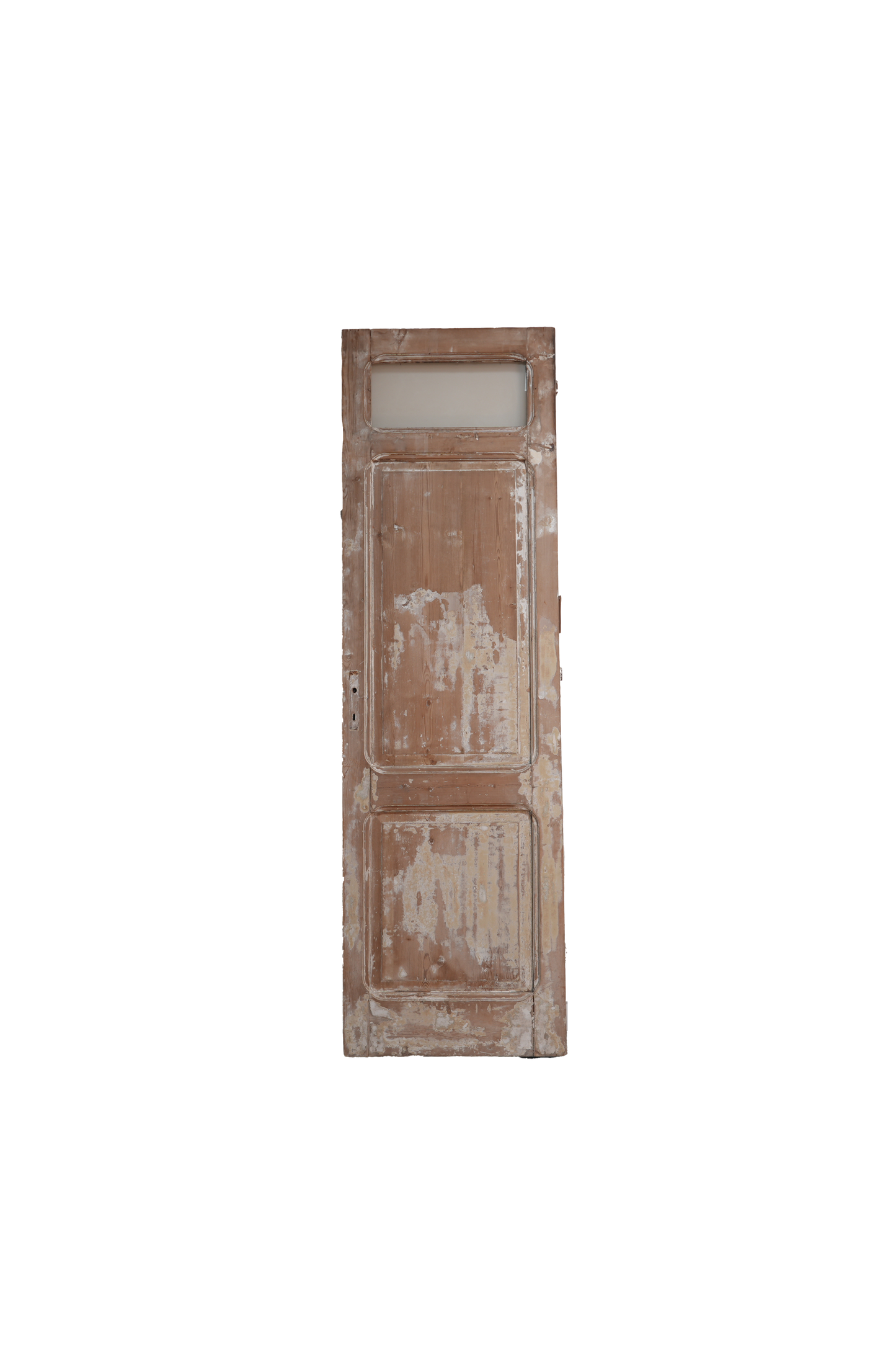 Single French Panel Antique Door With Glass AC001