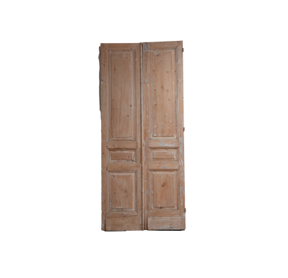 Double Inset French Antique Door AC005