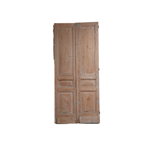 Double Inset French Antique Door AC005