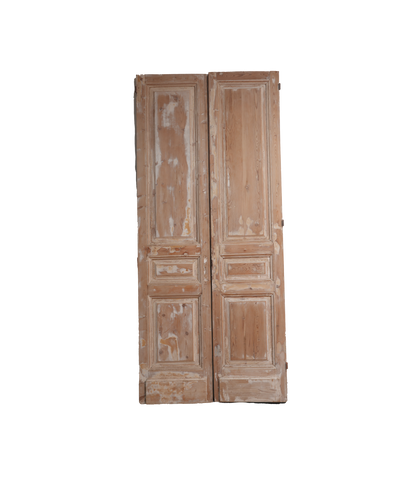 Double Inset French Antique Door AC006