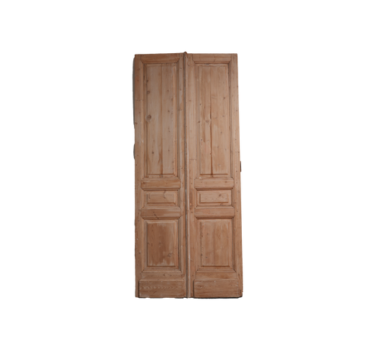 Double Inset French Antique Door AC007