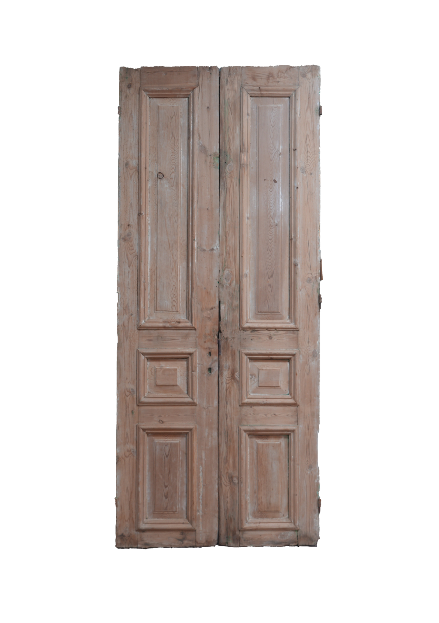 Three Raised Panel Antique French Door AG258