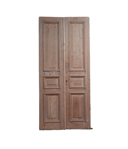 Three Raised Panel French Antique Door AG277