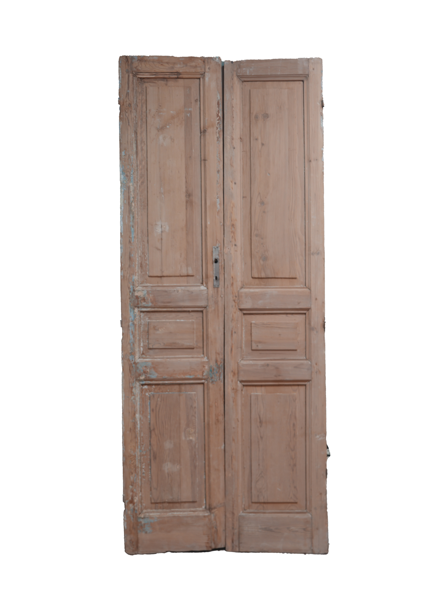 Three Inset Panel French Antique Door AG294