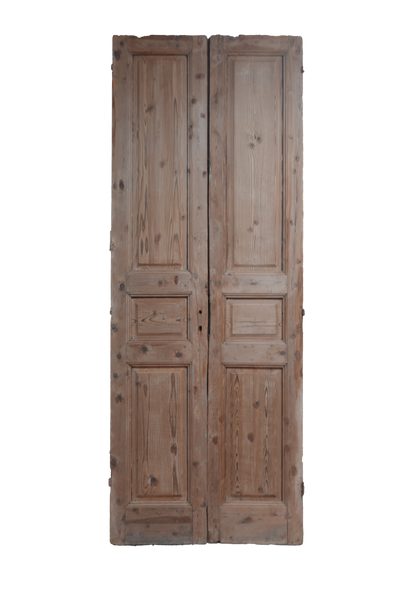 Three Inset Panel French Antique Door AG304