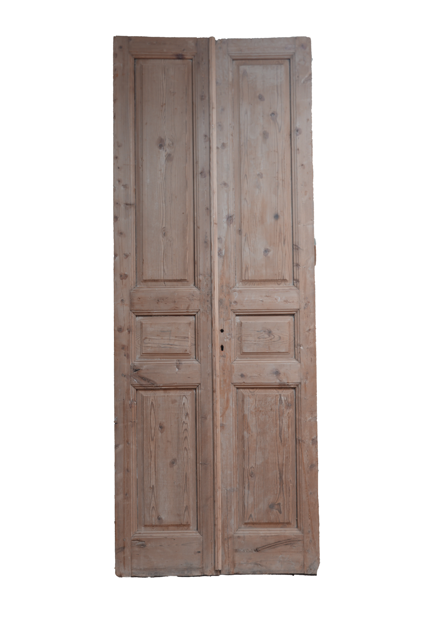 Three Inset Panel French Antique Door AG304