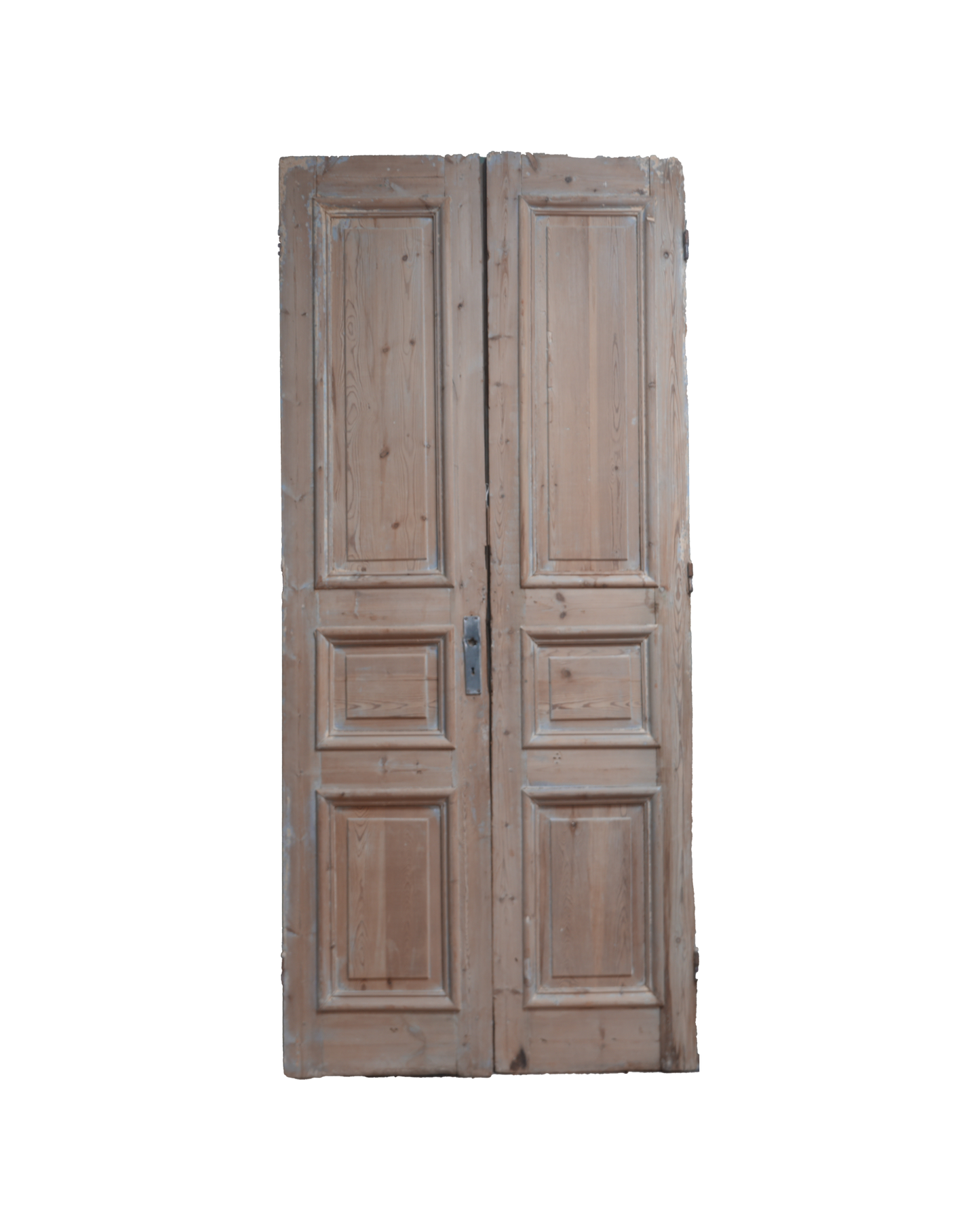 Three Raised Panel French Antique Door AG319