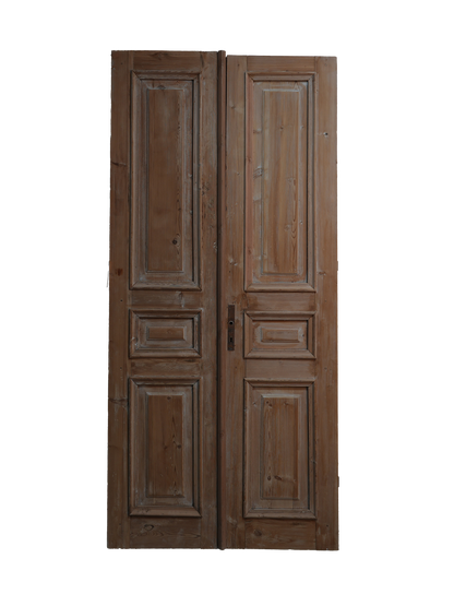 antique tri panel door