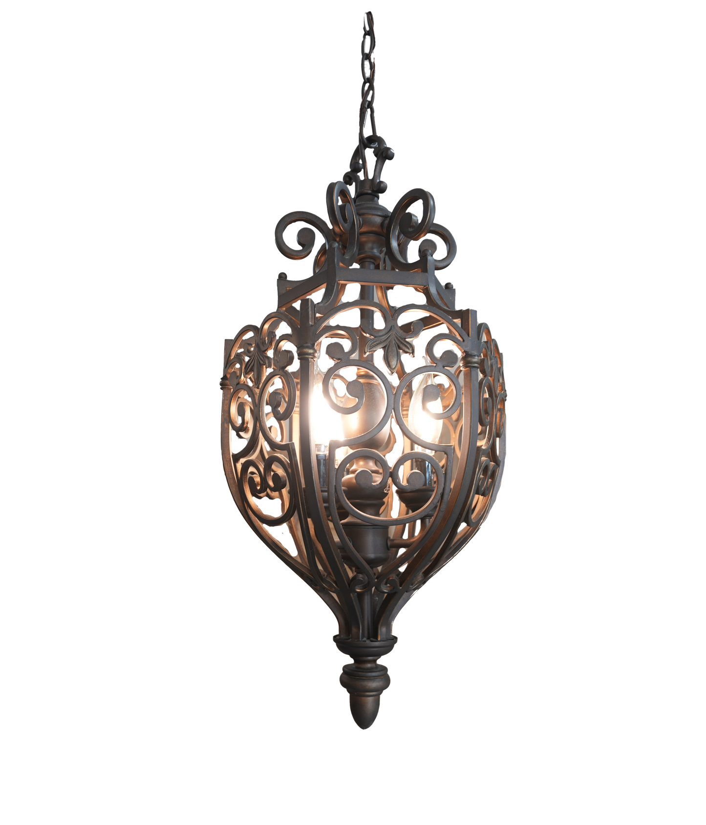 Black Iron Pendant Chandelier ZZ007