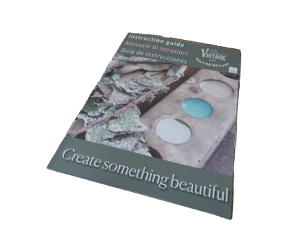 Vintage Paint Instructional Booklet AC007
