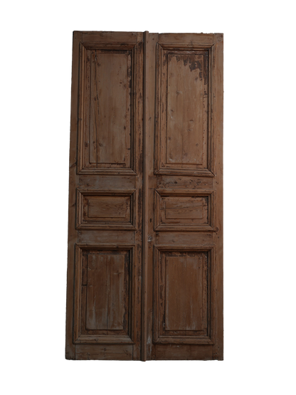 Double Raised Panel French Door AA033