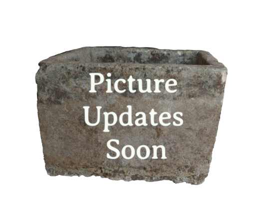 Large Vintage Limestone Trough